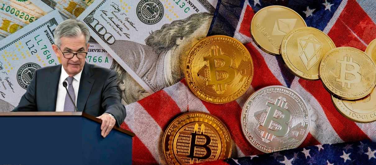 Jerome Powell Not Concerned About Crypto Disrupting Financial Stability in the US